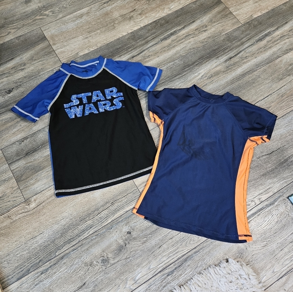 2 Swim shirts, Star Wars